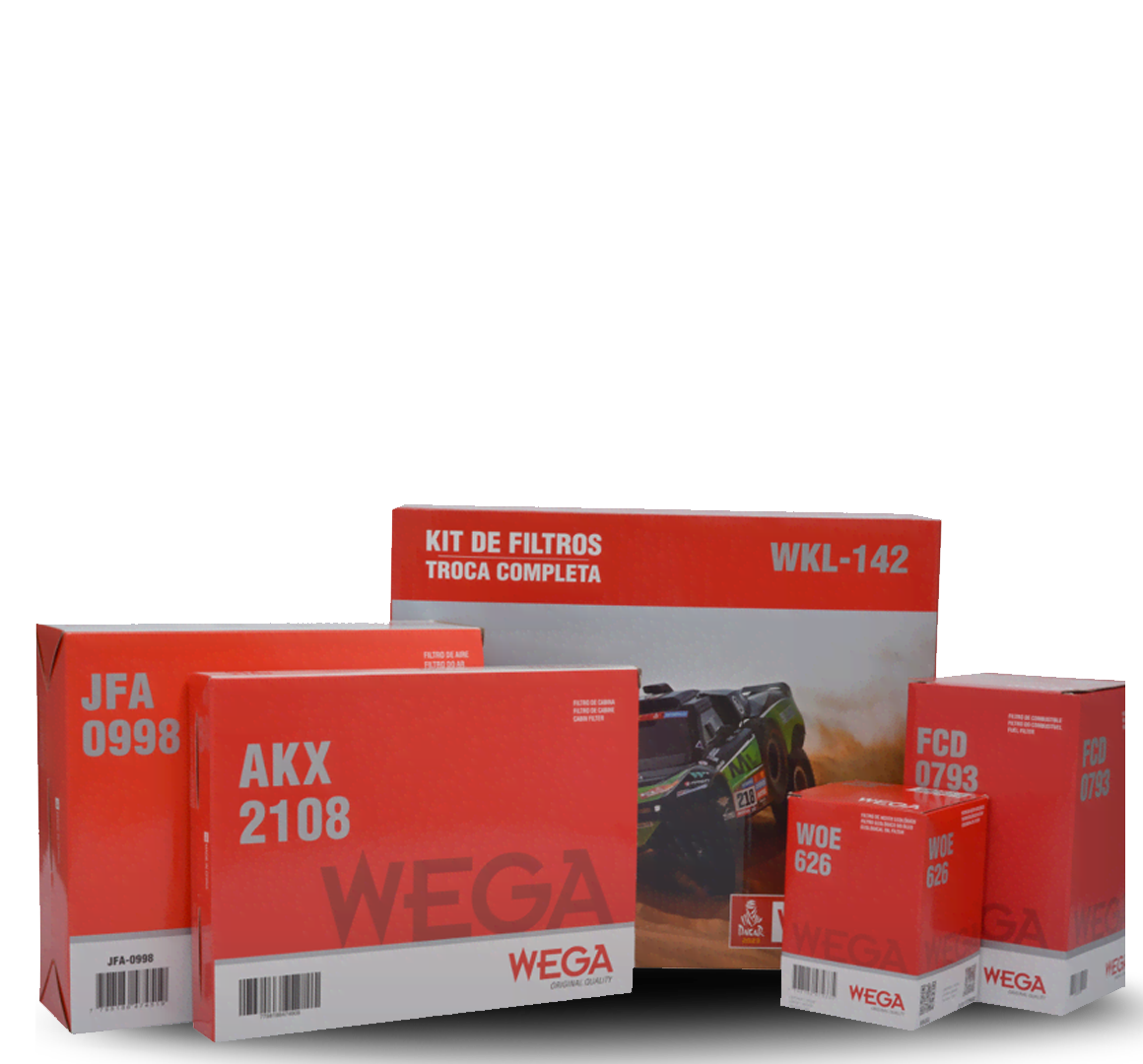 peças diesel filtros wega